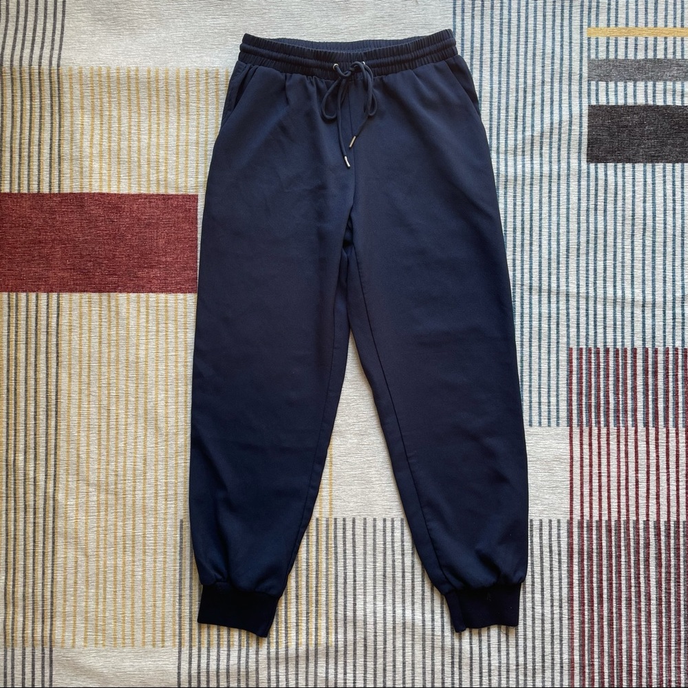 Size Medium Blue Cloth Jogger Pants